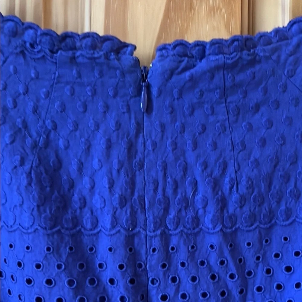 I Crew Vibrant Blue Sleeveless Dress -Size 6